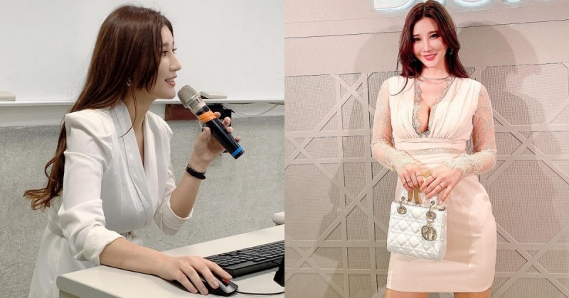 德明科大「正妹講師」人美氣質優！優雅套裝包住「超有料身材」，學生一堂課都不想缺！【EV棋牌】-EV棋牌