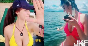 啊斯！「美乳潛水妹」身材辣氣質優！「渾圓白皙」讓人忍不住想虎到飛起來！【EV棋牌】-EV棋牌
