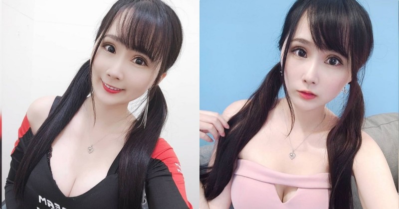 正妹主持「周依依」穿上粉嫩低胸服，「超白皙的性感曲線」好兇呀！【EV棋牌】-EV棋牌