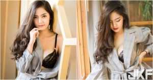 「氣質甜美奶妹」好豪放！大衣下沒穿只剩性感內衣！火辣身材藏不住啊！【EV棋牌】-EV棋牌