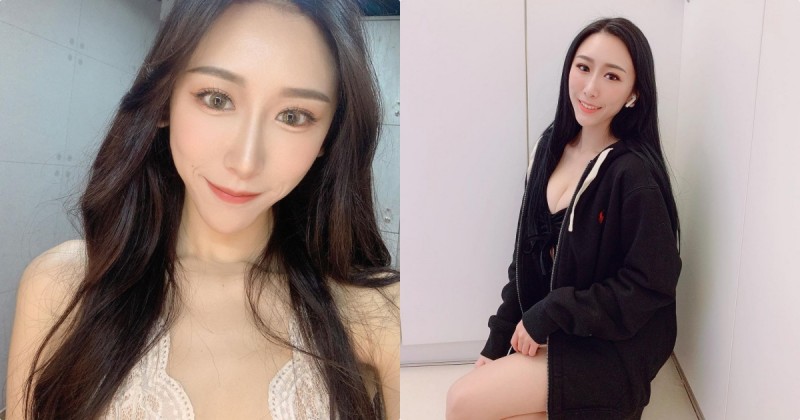穿超辣短褲的正妹「馮馮feng」,「白嫩美腿視角」超誘惑!