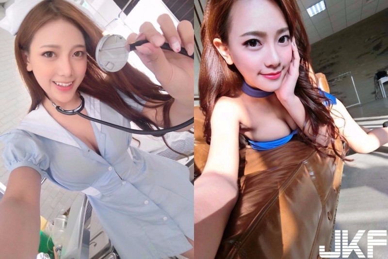 這等護理師也是醉了！美乳正妹「犯規S曲線」超厲害！【EV棋牌】-EV棋牌