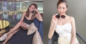 腿控有福了!「藍芯芯Lia」大眼甜笑超迷人,逆天長腿一伸就讓人甘拜在裙下!【EV棋牌】-EV棋牌