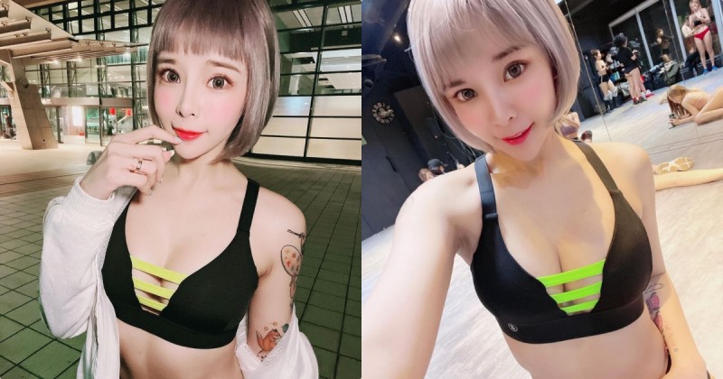 DJ「紀曉嵐AraSHi」健身造型太養眼，火辣的飽滿美乳辣翻了！【EV棋牌】-EV棋牌