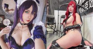 好兇的巨乳翹臀！火辣coser「馬莉莉」頂級二次元身材 讓人看到就想攝！【EV棋牌】-EV棋牌