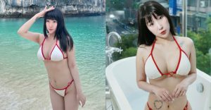 美乳女孩「茶茶兒」瘦身有成，曬「火辣比基尼」車燈還一樣重！【EV棋牌】-EV棋牌