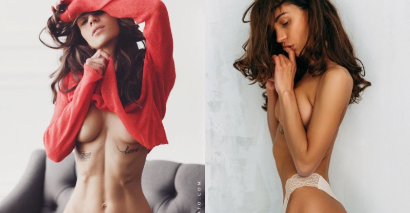 掀給你看！性感奶妹「主動撩衣」秀渾圓南半球　大片緊實肌手感一級棒【EV棋牌】-EV棋牌