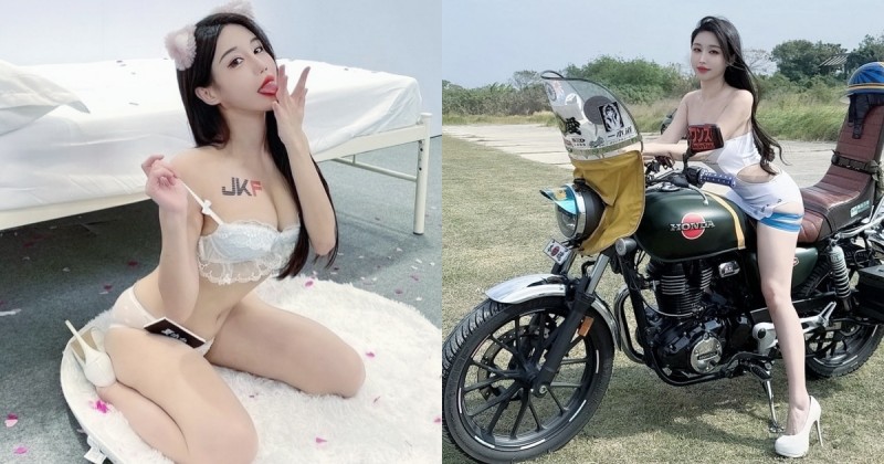 性感辣模「夏小允」展場高人氣！「雪乳玉腿」這次讓你1v1拍到飽【EV棋牌】-EV棋牌