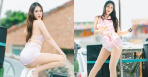 最強角度！廟會甜心「仙仙」勁辣搖擺，「火辣猛蹲」露餡性感小褲褲！【EV棋牌】-EV棋牌