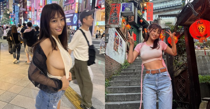 上空逛九份還不夠!日本無罩女王《macca麻卡》8月再度攻台