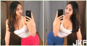 好誘惑!白皙大奶妹「極品水蛇腰」真的好犯規!超邪惡「深夜自拍」乳量整個炸出來…【EV棋牌】-EV棋牌