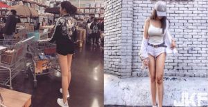 賣場「驚人長腿妹」太逆天啦！美腿控招架不住的「神級美腿」，獻上IG滿滿腿照！【EV棋牌】-EV棋牌