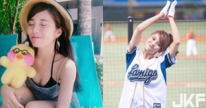 Lamigo正妹「琳妲-林羿禎?」甜蜜蜜為你打氣～初三正能量融化粉絲的心！【EV棋牌】-EV棋牌