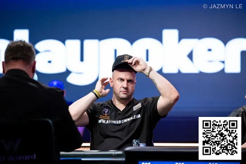 【EV扑克】从只剩3BB到掌控全场76%的筹码，他会是最后冠军吗 | WSOP主赛四强出炉【EV棋牌】-EV棋牌