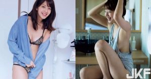 還不錯吧！女友系「天然正妹」衣物好寬鬆，側邊「粉嫩微乳」偷偷掉出來啦！【EV棋牌】-EV棋牌