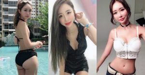 注意！正妹內建一對「混圓車頭燈」開好開滿，這股威力大強大啊…【EV棋牌】-EV棋牌