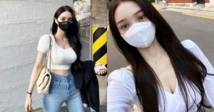 口罩正妹「上街打扮好火辣」,「渾圓的胸型」特別顯眼!【EV棋牌】-EV棋牌