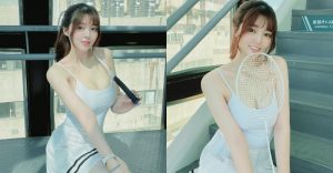 樓梯間捕獲「陽光少女」，「嫩白美乳」呼之欲出讓敵方狂讓分【EV棋牌】-EV棋牌