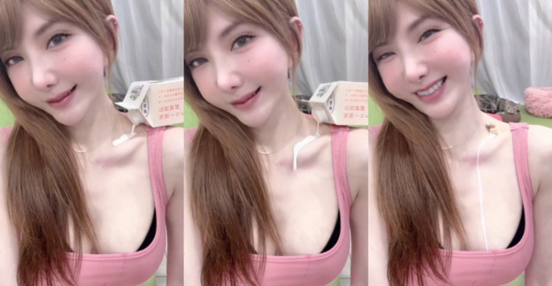 長腿美女黃瑪姬Maggie挑戰鎖骨喝牛奶　失敗直接絲襪套頭！【EV棋牌】-EV棋牌