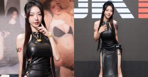 帥辣女神「飄哥」TRE黑旗袍上陣,「裸足踏踏」激發粉絲M情結!【EV棋牌】-EV棋牌