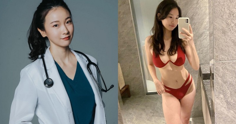 前凸後翹的「正妹家醫科醫師」!火辣大方「爆乳比基尼」,網友直呼:我生病了!
