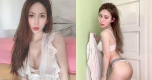 辣妹放送火辣「飽滿雪乳」，側面「渾圓翹臀」也超誘人！【EV棋牌】-EV棋牌