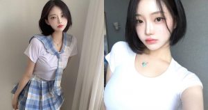 制服短髮妹「脾氣壞壞曲線好辣」，「飽滿線條」太吸睛了！【EV棋牌】-EV棋牌