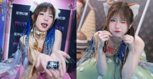 嬉皮少女「小艾啾啾」TRE發套套,「誘惑美體」請投幣夾回家!【EV棋牌】-EV棋牌