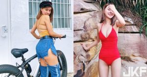 街頭風破褲竟然破出「整片大腿」？性感網美「張瀅」歐美穿搭引起粉絲熱議～【EV棋牌】-EV棋牌