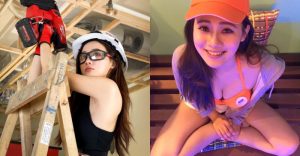 工地最美!大眼正妹「少圓Yuan」黑吊嘎上梯,「絕美側臉」狂散女神光!【EV棋牌】-EV棋牌