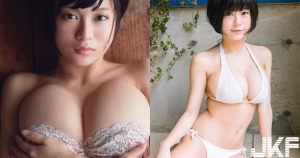 19歲少女竟擁有「爆裂G奶」！甜美嬰兒臉＋不科學巨奶，「波濤乳浪」快被淹沒啦！【EV棋牌】-EV棋牌