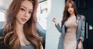 麻豆「쏘블리️️️️」拍照動作超到位,緊身洋裝讓「胸前兩顆好明顯」!【EV棋牌】-EV棋牌