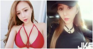 正妹比基尼「肩帶卡深溝」，IG滿滿都是「爆乳養眼照」！【EV棋牌】-EV棋牌