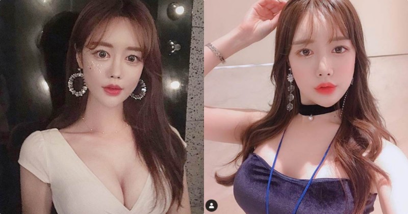 低胸裝辣妹「穿大深V誘惑」，「長輩好凸出」想誘人犯罪！【EV棋牌】-EV棋牌