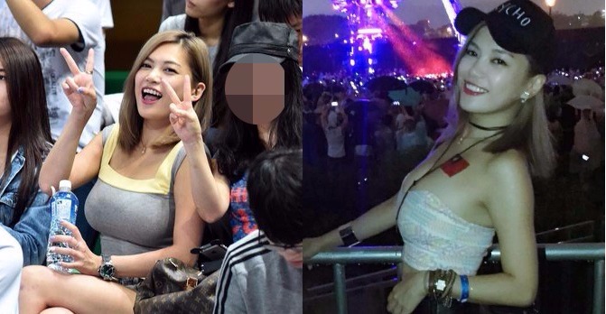籃球賽場邊「爆乳正妹」被神到了！「巨級神乳」讓球賽失焦，場邊比場上更精彩！【EV棋牌】-EV棋牌
