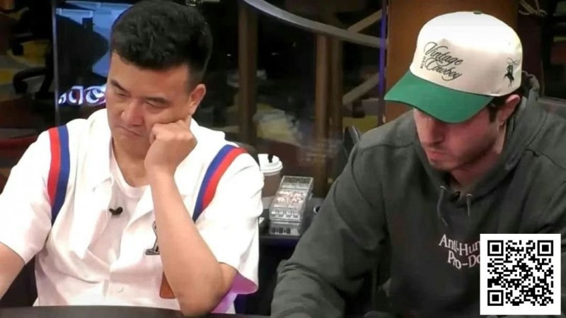 【EV扑克】葫芦撞葫芦，Peter能保住他的筹码吗？【EV棋牌】-EV棋牌