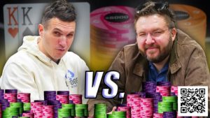 【EV扑克】反转再反转!从翻前4bet到河牌all in,口袋7大战同花JT【EV棋牌】-EV棋牌