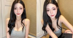 20歲甜心正妹「璇璇」穿上低胸小可愛,超集中的「豐滿胸型」太挑逗!【EV棋牌】-EV棋牌