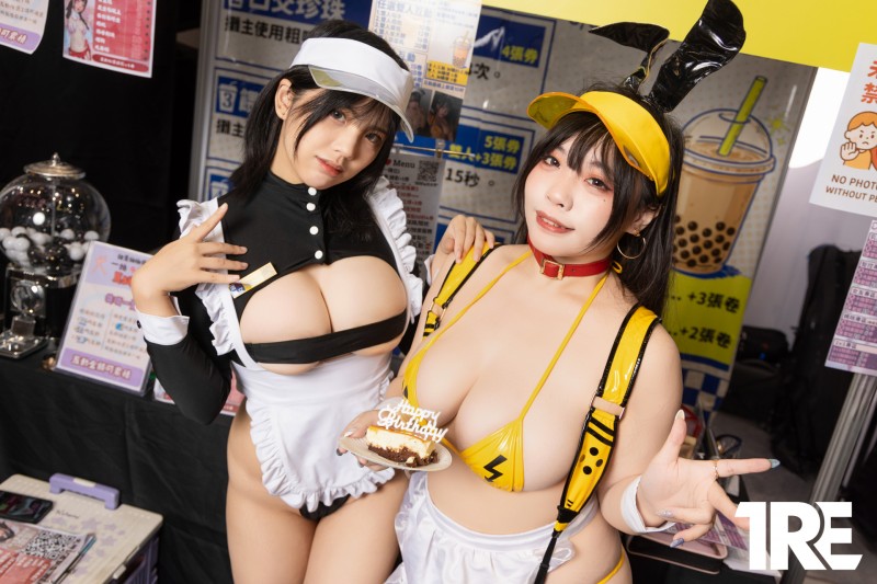 乳香四溢！2025TRE「JVID 創作者攤位」盛況直擊　超邪惡「美乳視角」渾圓雙球藏不住【EV棋牌】-EV棋牌
