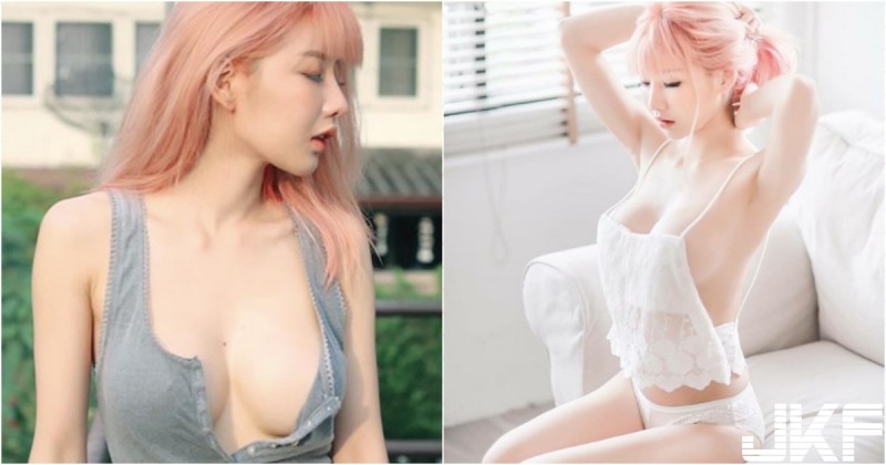 衣服94不穿好！「短髮白奶妹」中路開開大露春光！「白嫩美體」在室外也沒在客氣！【EV棋牌】-EV棋牌