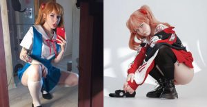 俄羅斯正妹Coser祭出制服誘惑 頂著清純學生樣使壞…反差性感後勁強【EV棋牌】-EV棋牌