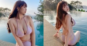 日月潭飯店泳池驚見「白皙巨乳妹」！超豐滿「UU型弧度」側邊溢出！【EV棋牌】-EV棋牌