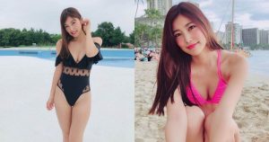 海邊遇到「美乳幼稚園老師」,解放S曲線秒讓人噴鼻血!【EV棋牌】-EV棋牌