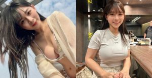 甜美氣質軟裝設計師《Nina》挺胸把T恤撐出邪惡「乳脈」【EV棋牌】-EV棋牌