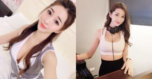 甜心DJ女神「Ivy」美乳跟著音樂跳動 雙球拍打節奏讓人搖到頭暈【EV棋牌】-EV棋牌