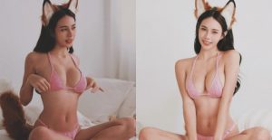 台灣焦糖辣妹進攻日本！翹臀女孩《李尾巴》真的裝上尾巴啦【EV棋牌】-EV棋牌