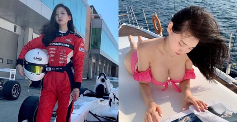 正妹賽車手「Zenny」連身衣底下隱藏豐滿巨乳　乳浪滔滔讓人暈船【EV棋牌】-EV棋牌