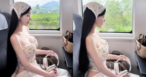 連假搭車注意!轉頭看見「爆乳小仙女」Miyo米優,比窗外風景還吸睛【EV棋牌】-EV棋牌