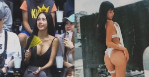 新莊籃球比賽場邊爆乳美女引起關注 原來是翹臀女王李尾巴【EV棋牌】-EV棋牌