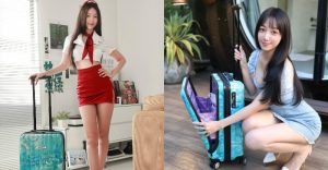 長腿姊姊「愛吃鬼Hani」化身性感空姐,「細腰美腳」帶粉絲一起飛!【EV棋牌】-EV棋牌